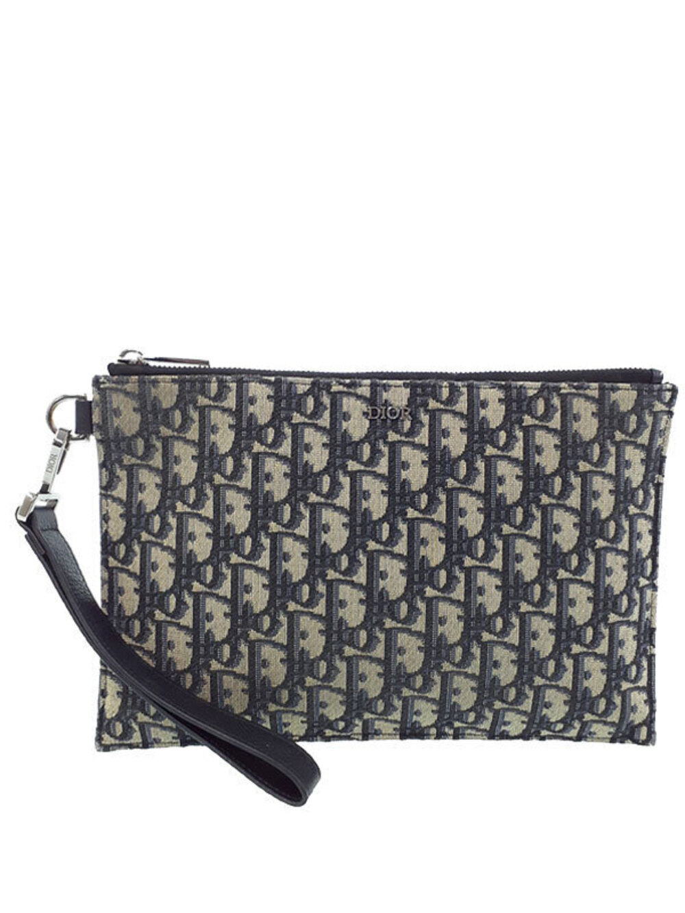 Christian Dior Oblique Pouch Clutch Bag